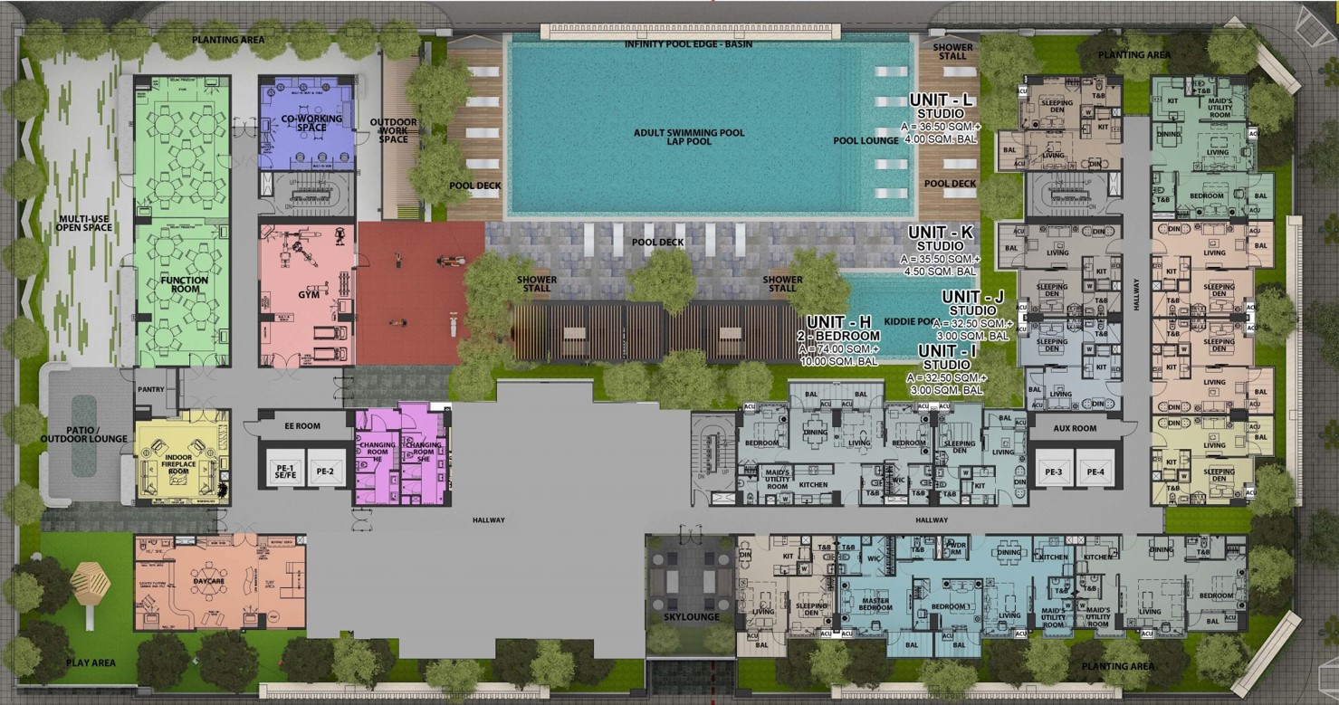 a layout plan