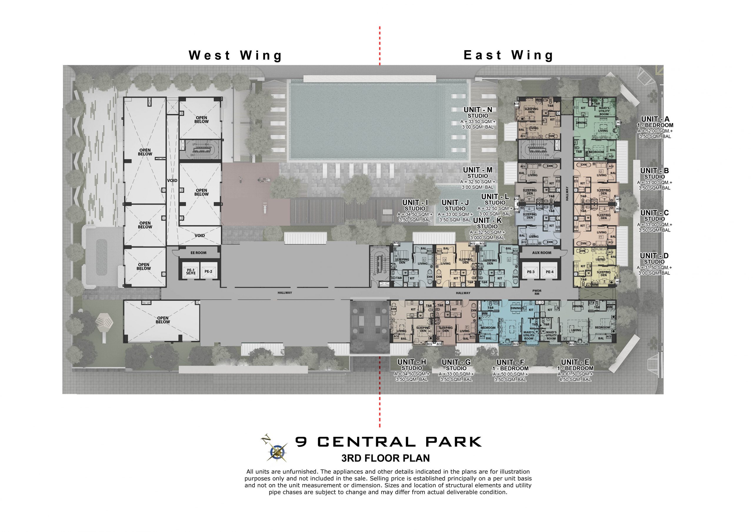 3rd Floor Plan