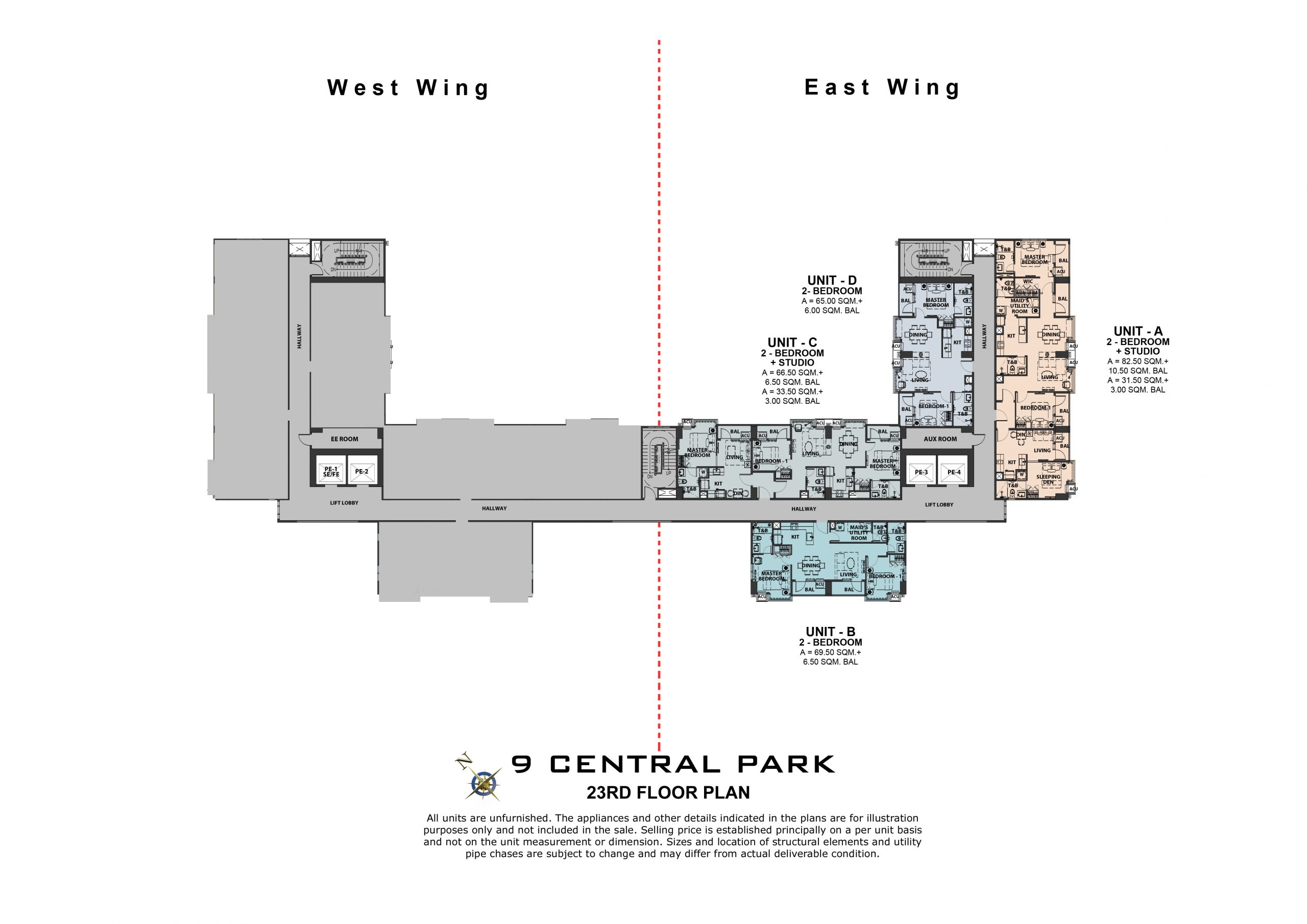 23rd Floor Plan